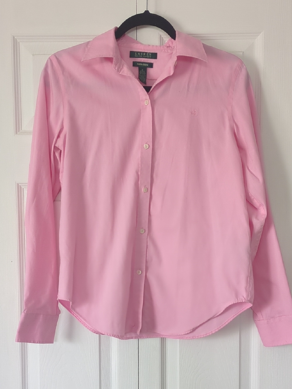 Lauren Ralph Lauren Light Pink Button-Down Shirt